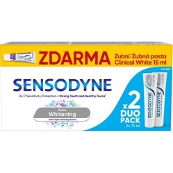 SENSODYNE ZP Extra Whitening 2 x 75 ml + ZP 15 ml  ZDARMA 