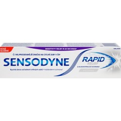 SENSODYNE Rapid  Whitening  Sensitivity  zubní pasta 75 ml