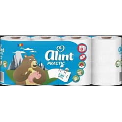 TOALETNÍ PAPÍR ALINT Practic  White 3vrstvý 100 % celulóza  8 ks. (1328008)