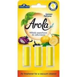 AROLA voňka do vysavače  3 ks  Citronová vůně 