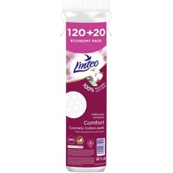 KOSMET. odličovací tampony  Linteo 100 % natural  120 + 20 ks