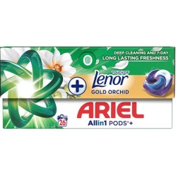 ARIEL gel.kapsle  Plus Lenor Gold Orchid   26 ks /bal krabička