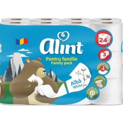 TOALETNÍ PAPÍR ALINT Practic White 3vrstvý 100 % celulóza 24 ks. (1327024)