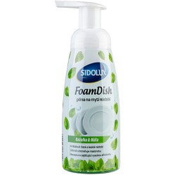 SIDOLUX Foam Disch pěna na mytí nádobí BAZALKA a MÁTA 300ml