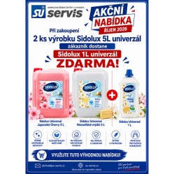 SIDOLUX Universal 5 l + SIDOLUX Universal Marseillské mýdlo 1 l  ZDARMA