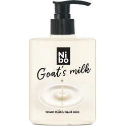 NIBO tekuté mýdlo s dávkovačem  Goaťs milk   500ml