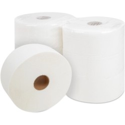 Toal.papír JUMBO RollPap 240 mm, 2vrstvý, celulóza, 180 m  (20140203)  1 role Prodej pouze po balení