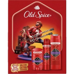 OLD SPICE VK  Rockstar  (deo st.+ deo spr. + spr. gel)