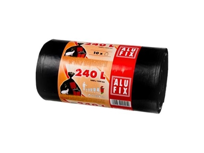 PYTEL Alufix černý 100 x 125 cm, 35 mik. 10 ks na roli  240 l