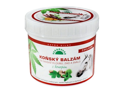 KOŇSKÝ balzám s konopím 500 ml