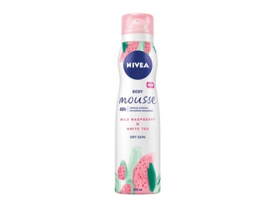 NIVEA tělová pěna Raspberry + White Tea 200 ml