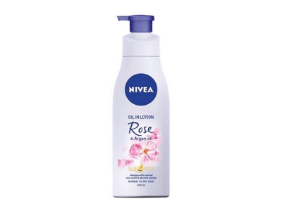NIVEA tělové mléko Rose and Argan Oil 200 ml