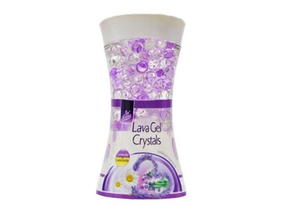 PAN AROMA Lava gel Crystals osvěžovač vzduchu Levander and Camomile 150 g