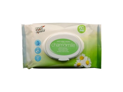 WD vlhčený toaletní papír Heřmánek 60 ks