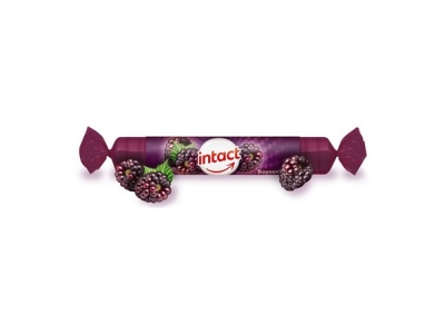 BONBONY Intact rolička hroznovým cukrem s vitaminem C Boysenberry 40 g