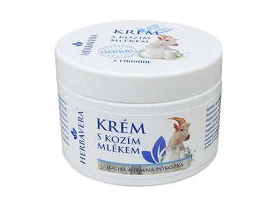 HERBAVERA krém s kozím mlékem pro suchou pokožku 150 ml