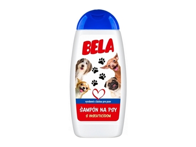 BELA šampón na psy s insekticidním účinkem 230 ml