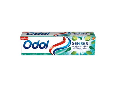 ODOL ZP Senses eukalyptus,limeta ,máta 75ml
