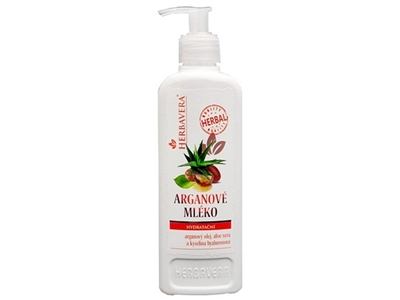 HERBAVERA Arganové tělové mléko 400 ml