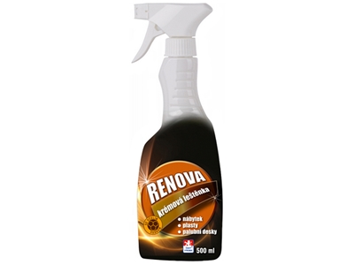 RENOVA krémová leštěnka.se včelím voskem rozprašovač 500 ml