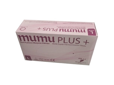 RUKAVICE nitrilové Mumu Plus100 ks vel. XL doprodej