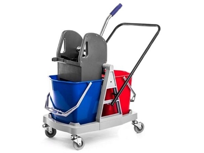 CLEANPRO úklidový vozík 2 x 17 l se ždímačem