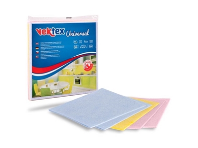 UTĚRKA Universal Vektex (žlutá, růžová, modra), 38 x 38 cm, 5 ks