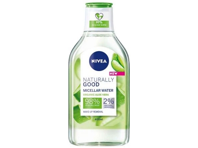 NIVEA Naturally Good micelární voda 400 ml
