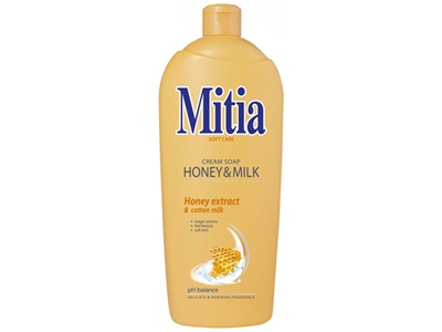 MITIA tekuté mýdlo Honey and Milk NN 1 l