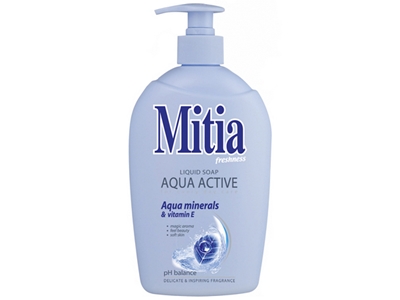 MITIA tekuté mýdlo Aqua Active pumpa 500 ml
