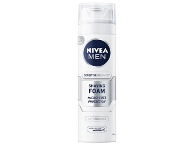 NIVEA FM pěna na holení Sensitive Recovery 200 ml