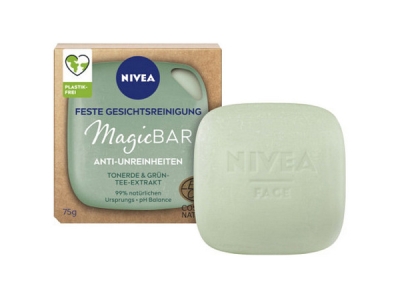 NIVEA peelingové pleťové mýdlo se zeleným čajem 75 g