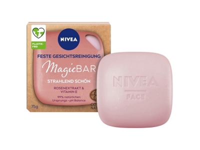 NIVEA čisticí pleťové mýdlo s růžovými extrakty 75 g