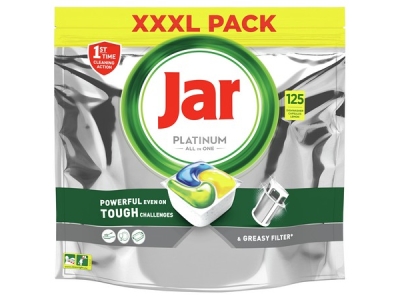 JAR tablety do myčky XXXL Platinum 125 ks