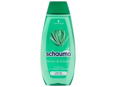 SCHAUMA šampon Herbs and Volume 400 ml NOVINKA