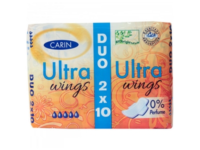 CARINE Ultra Wings DUO 2 x 10 ks