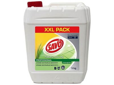 SAVO Professional na podlahy a povrchy Lemongrass 5 kg