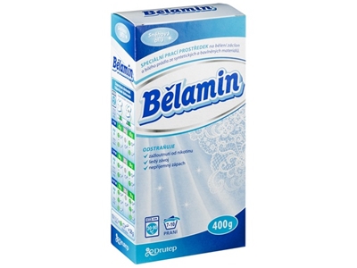 BĚLAMIN na praní a bělení záclon 400 g