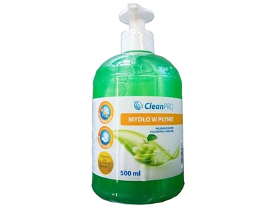 CLEANPRO antibakteriální mýdlo Zelené jablko 500 ml