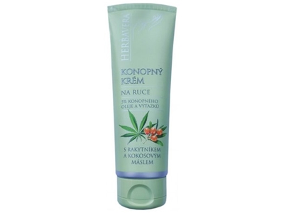 HERBAVERA Konopný krém s rakytníkem 120 ml