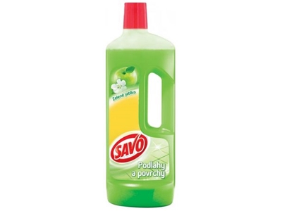 SAVO Na podlahy a povrchy Zelené jablko 750 ml