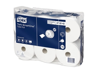 TORK SmartOne toaletní papír 207 m, 1 150 útržků 472242 1 role Prodej pouze po balení