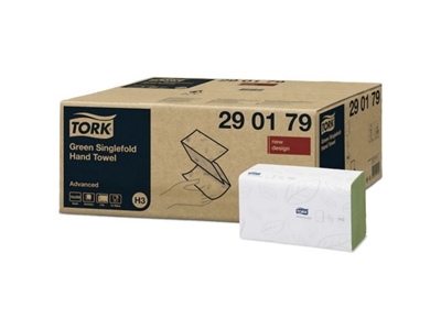 TORK Classic Plus ZZ 2vrstvé zelené 3 750 ks (290179)