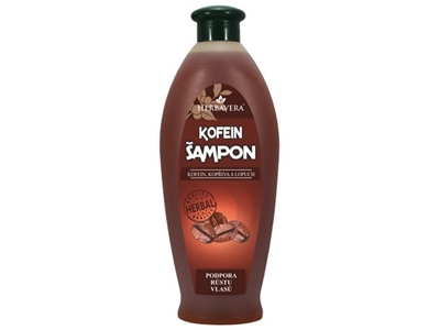 HERBAVERA šampon kofeinový 550 ml