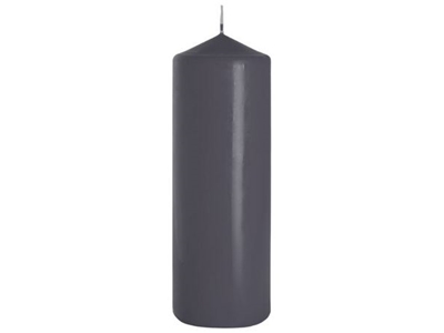 SVÍČKA válec 80/200 šedá