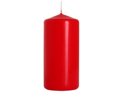 SVÍČKA válec 50/100 červená