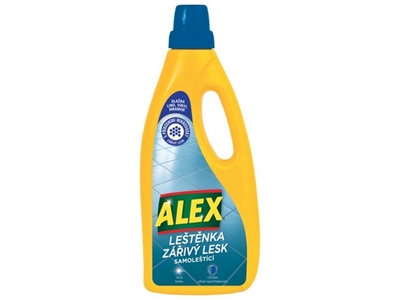 ALEX leštěnka Zářivý lesk vinyl, lino, dlažba 750 ml