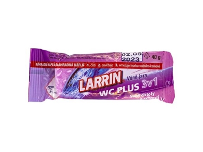 LARRIN WC Plus Fialový náhradní váleček 40 g