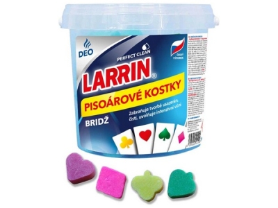 LARRIN kostky do pisoárů Bridž 1 kg  NOVINKA