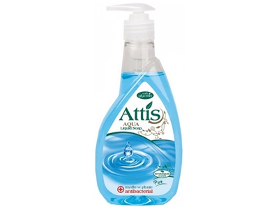 ATTIS antibakteriální mýdlo s pumpičkou 400 ml